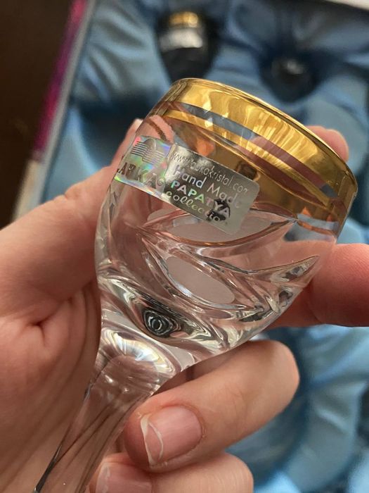 Хрустальный Сервиз ручной работы фирмы Papatya