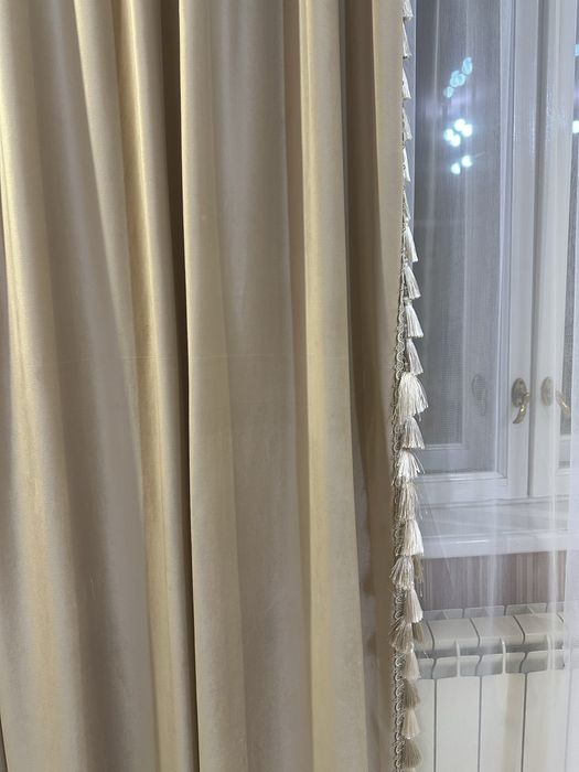 Продаются шторы с тюлью