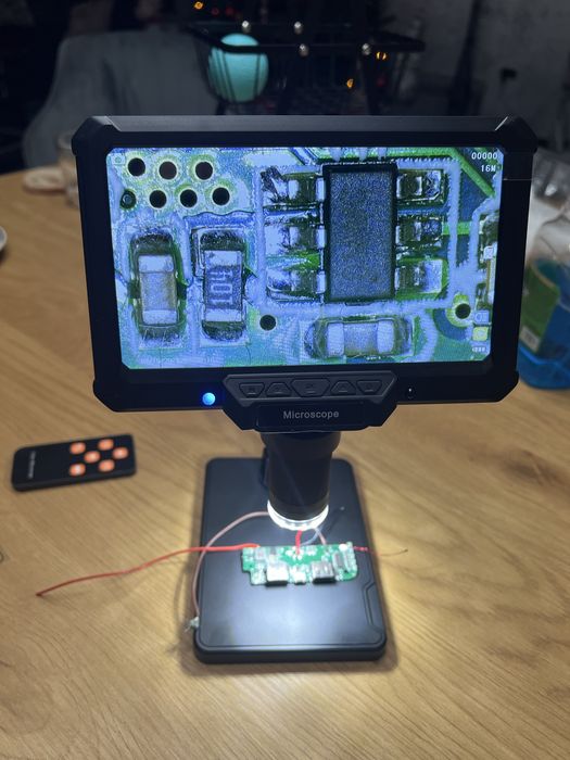 Microscop Digital profesional,7 inch,16MPX,1080P,conectare PC,NOU