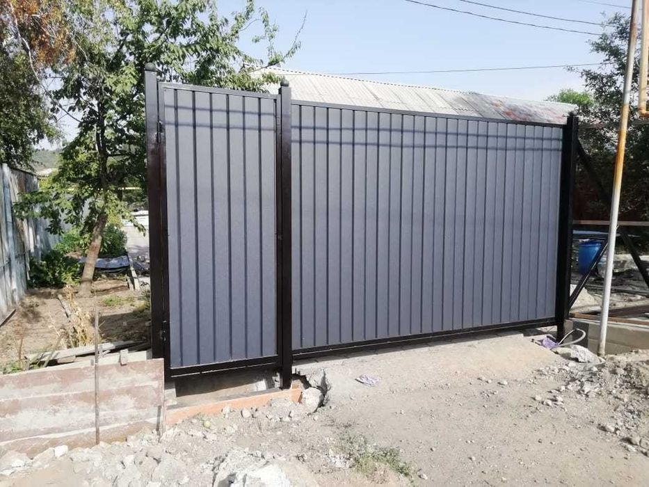 Откатные ворота под ключ, от 4 рабочих дней, от 690 тысяч