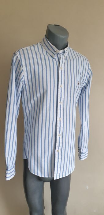 POLO Ralph Lauren Cotton Slim Fit  Mens Size / М НОВО ! ОРИГИНАЛ! Мъжка Риза!