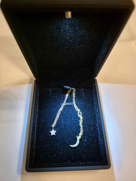 Колие от сребро с кутия