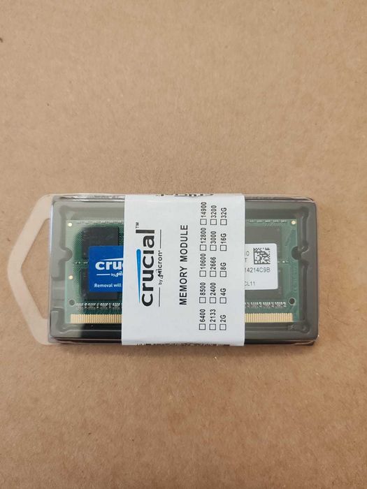 Оперативная память Crucial для ноутбука 8gb  ddr3