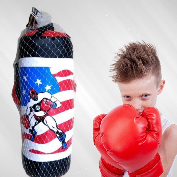Комплект боксова круша с ръкавици за деца WJ114