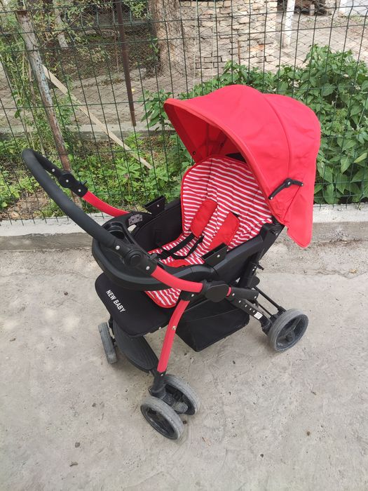 Коляска с люлькой 2в1