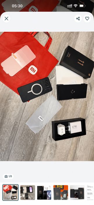 Xiaomi 11 ultra global 11 ультра 5G версия память 12+8/512гб hyperOS
