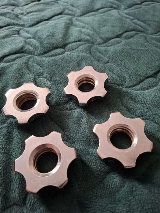 Set 4 încuietori pentru bare de haltere 25 mm