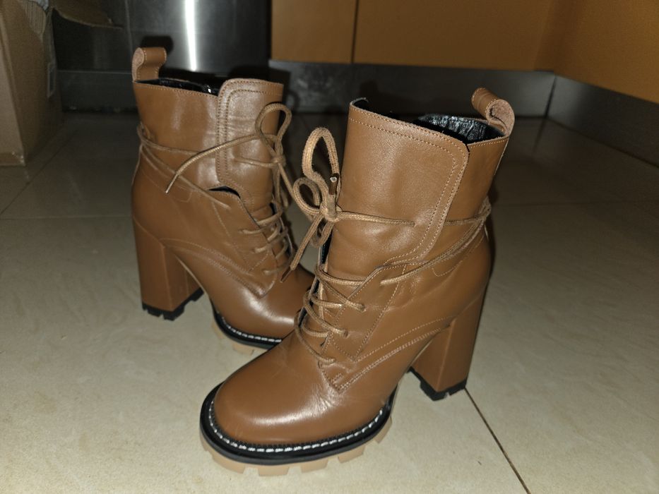 Боти естествена кожа Massimo Zardi