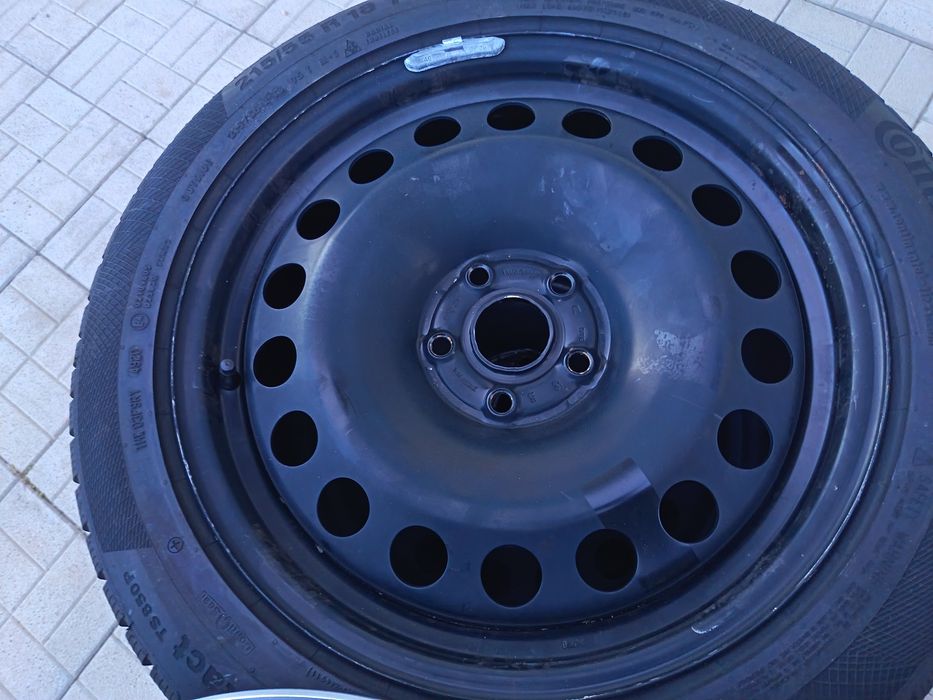 Jante vw id3 18 5x112 anvelope iarna 215 55 18