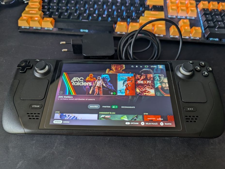 Consola Portabila Steam Deck 64GB + 256GB SD
