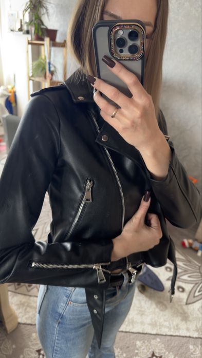 Кожаная куртка косуха