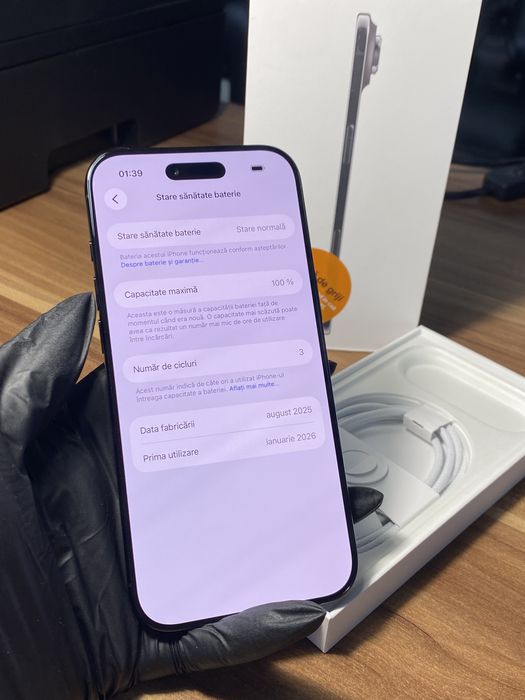 Phone Air• 256 GB • Black / Cod produs: 9723