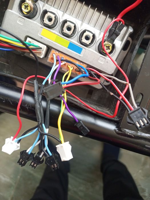 Электровелосипед на запчасти