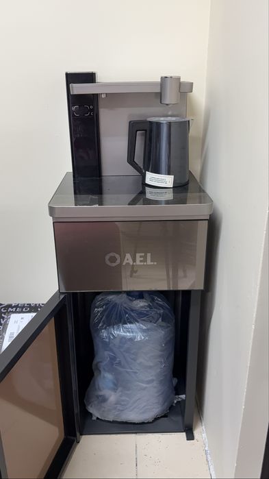 Кулер для воды Bona 21LA Teabar серый