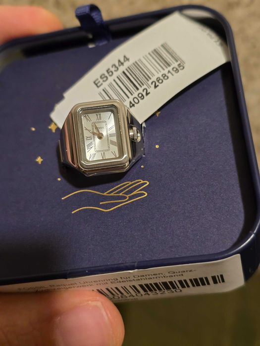 Дамски часовник пръстен Fossil Raquel Watch Ring ES5344