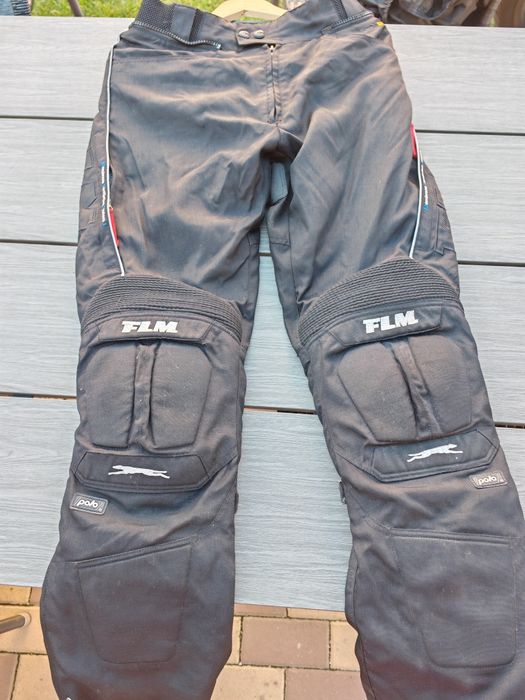 Pantaloni moto FLM material textil