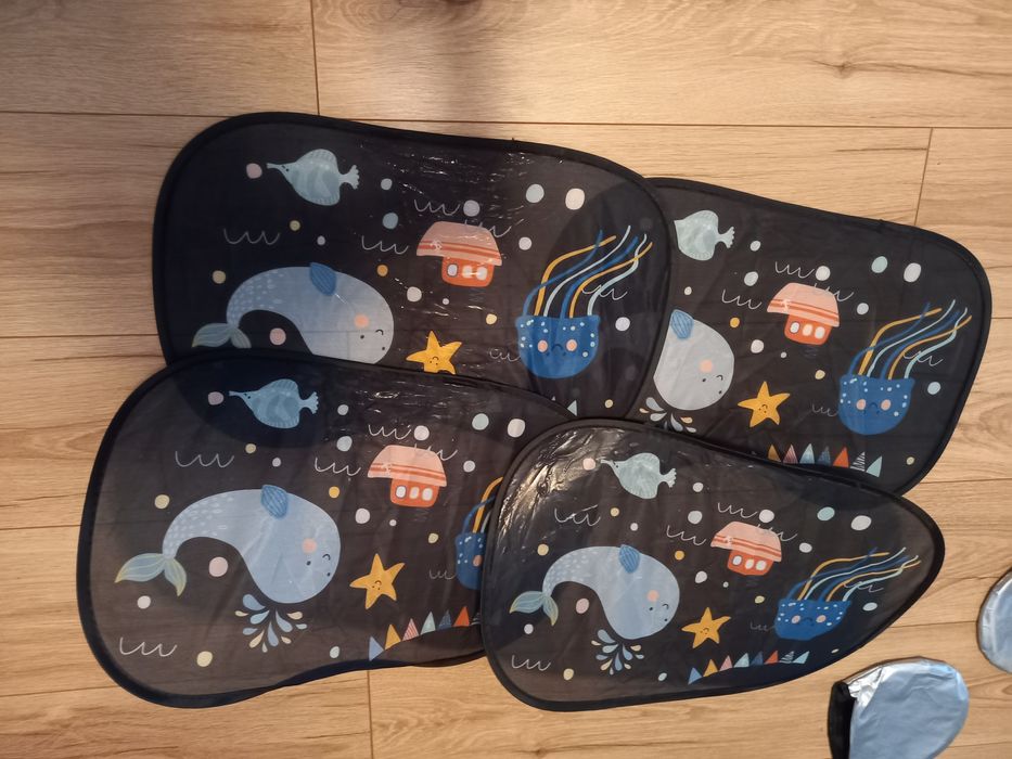 Set Parasolare de mașină pentru copii ( 4 buc)