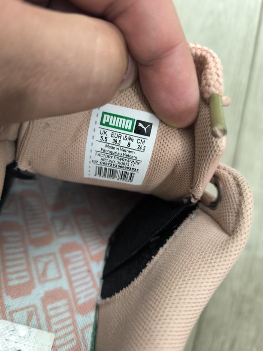 Puma Basket Heart Patent Wn's 38.5