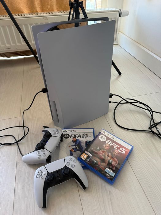 Приставка Sony PalyStation 5 Fat +2контролера +2диска