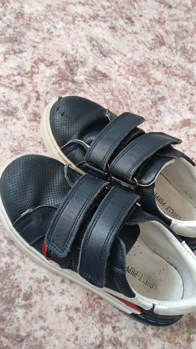 Макасины для мальчика кожа