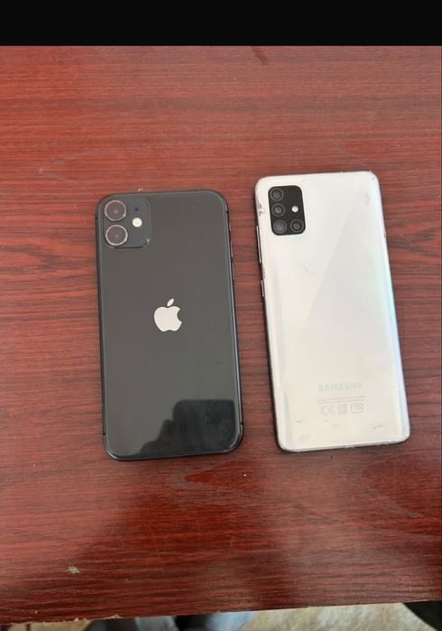Samsung а 51 и iPhone 11