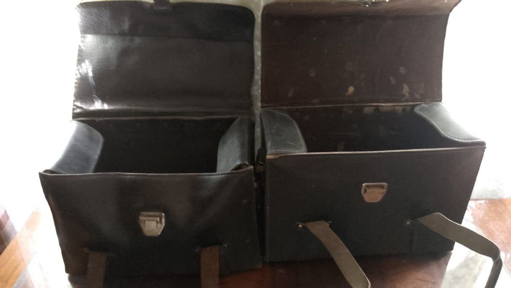 Кофр из кожи натуральной