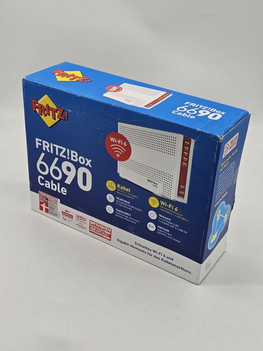 Router FRITZ!Box 6690 cable, Dual-band, Wi-Fi 6, NOU