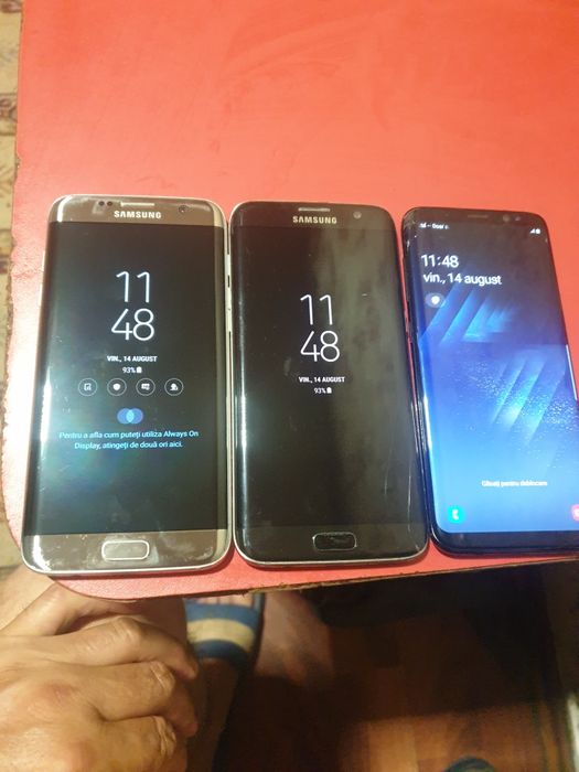 Samsung galaxy  s7 edge liber de rețea  și  s 8 liber de rețea
