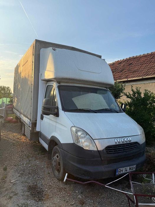 IVECO DAILY 35C13 – platformă cu prelată – an 2013
