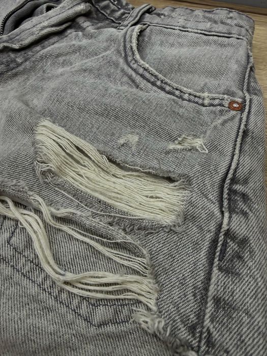 Сиви дънкови панталони ZARA