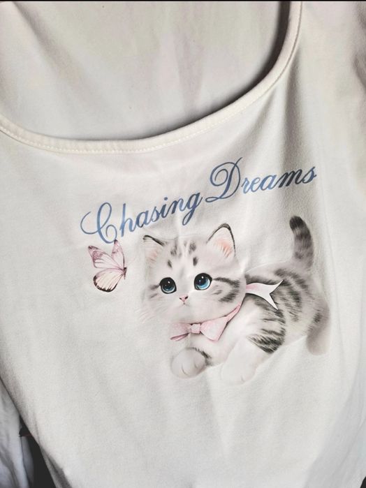 Bluza dama cu pisica bluza anime ft drăgălașa