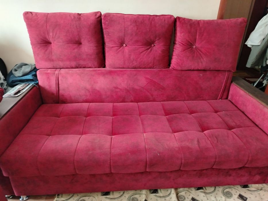 Продам диван и мини диван раскладные оба