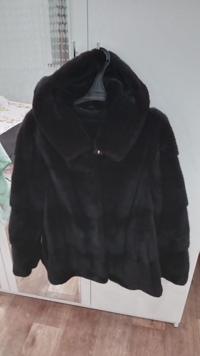 Шуба из меха норки