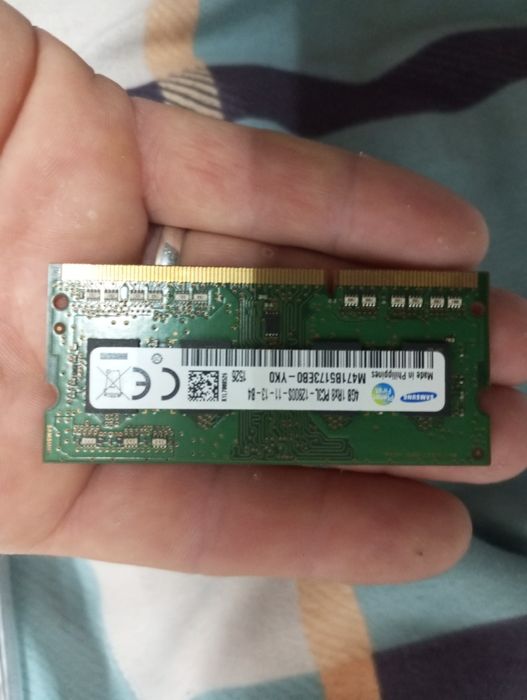 Озу для ноутбука DDR3 4GB