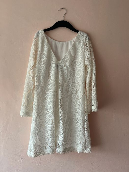 Къса дамска плетена рокля Topshop