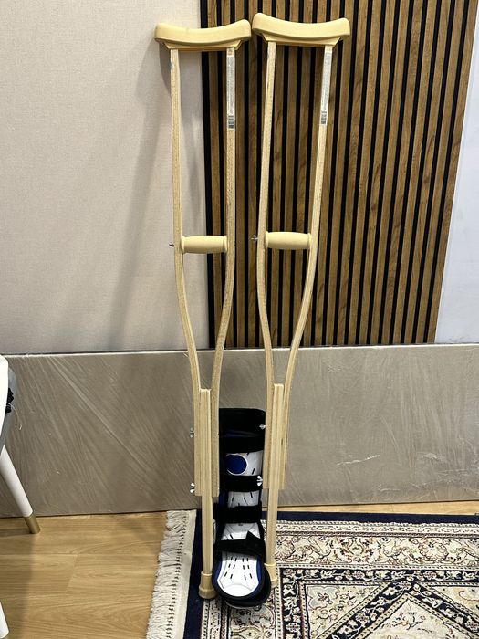 Костыли+Ортез голеностопныф