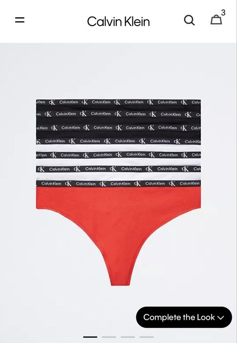 Calvin Klein оригинал стринги трусики