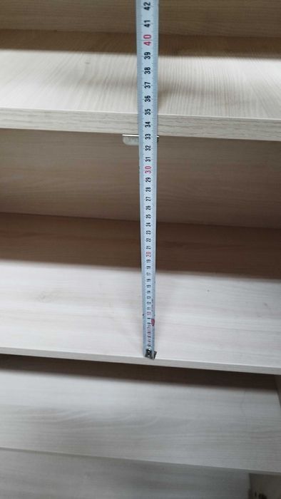 Офис шкаф - двукрил гардероб с рафтове 80/142/40 - 4 рафта