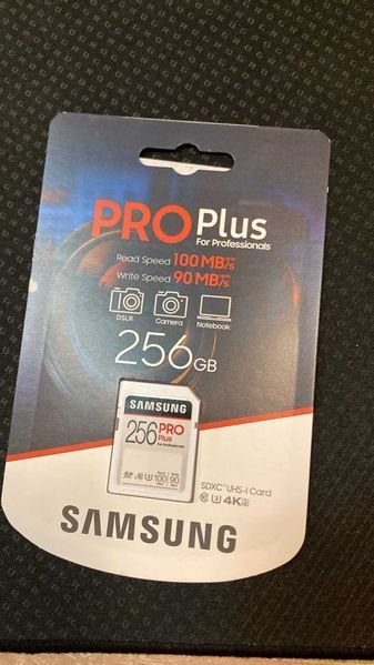 Carduri Samsung EVO PLUS si PRO PLUS 256GB SDXC Noi sigilate.