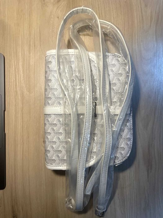 Сумка Goyard белого цвета