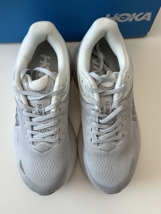 Adidasi Hoka Bondi 9 silver marimea 38