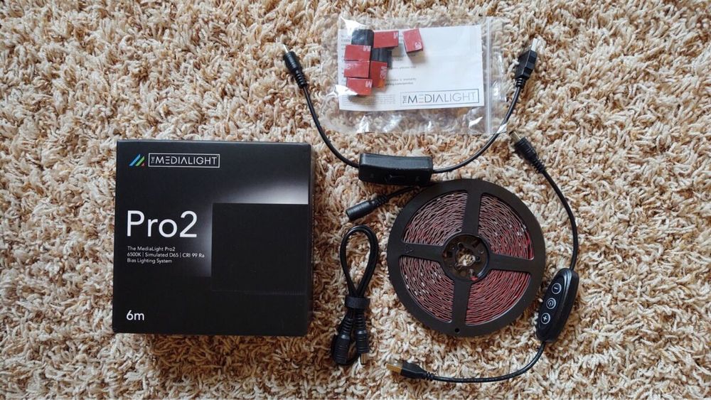 Banda LED profesionala pt monitor dedicata editorilor foto/video