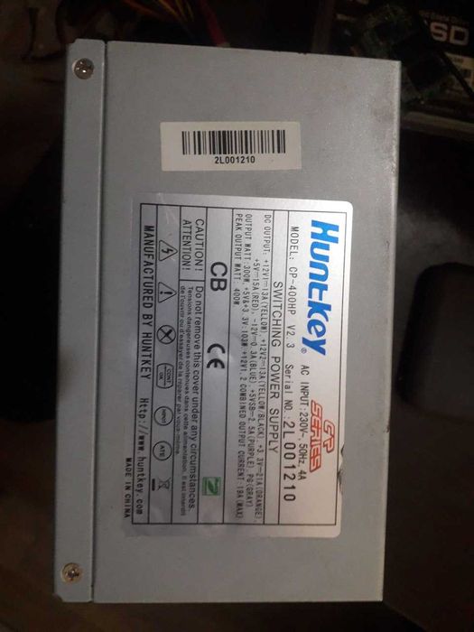 Блок питания для компьютера белый сборка 500w,450w,400w,350w