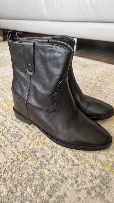 Botine hammerstain, piele, dublate, 39, noi