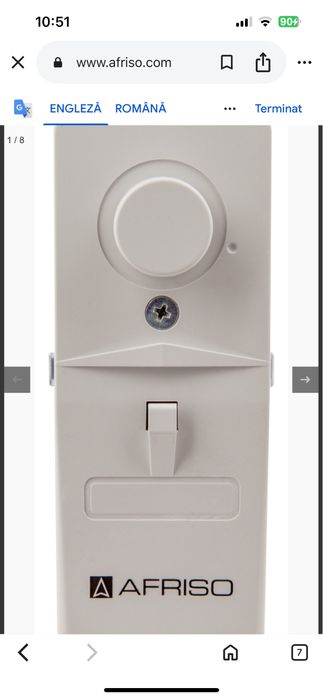 Termostat cu montare aparenta