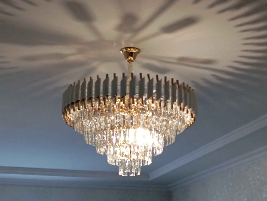 Установка люстра, светильники, 24/7