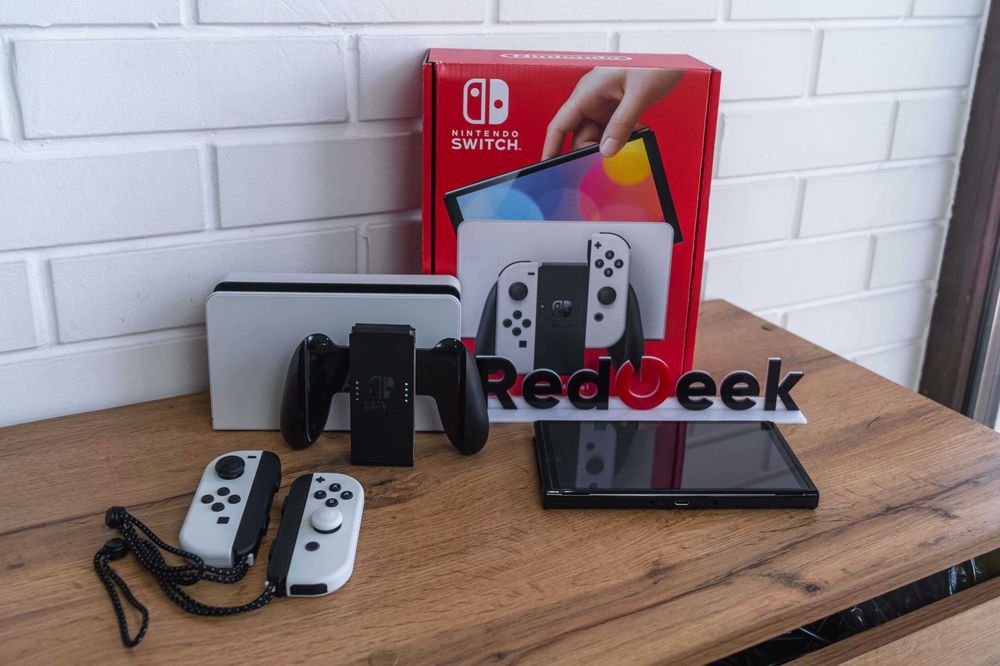 Nintendo switch oled 64GB Белый Гарантия Магазин Red Geek