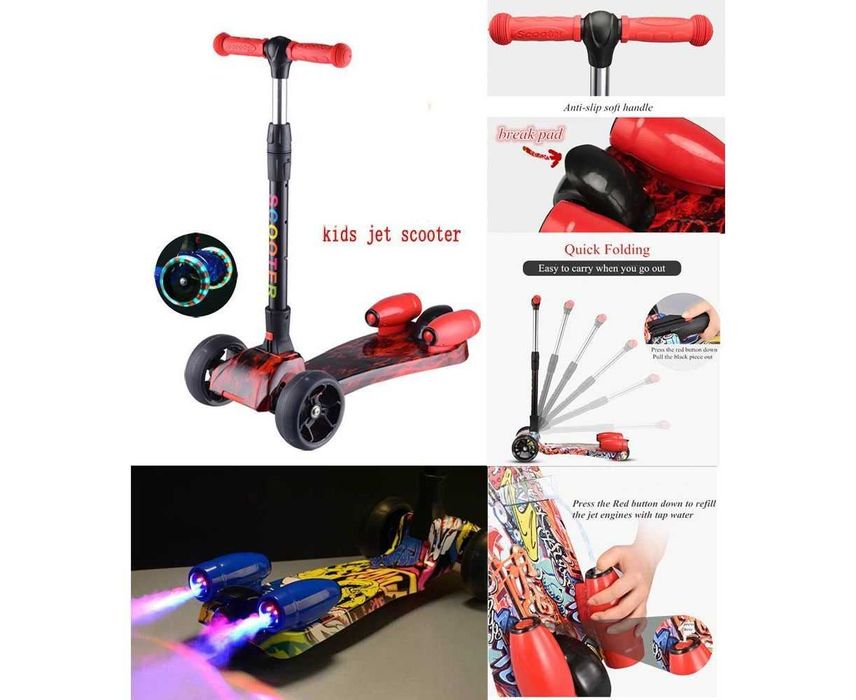 Самокат. Самокат для детей. Bolalar Samakat. Турбо самокат | Dastavka