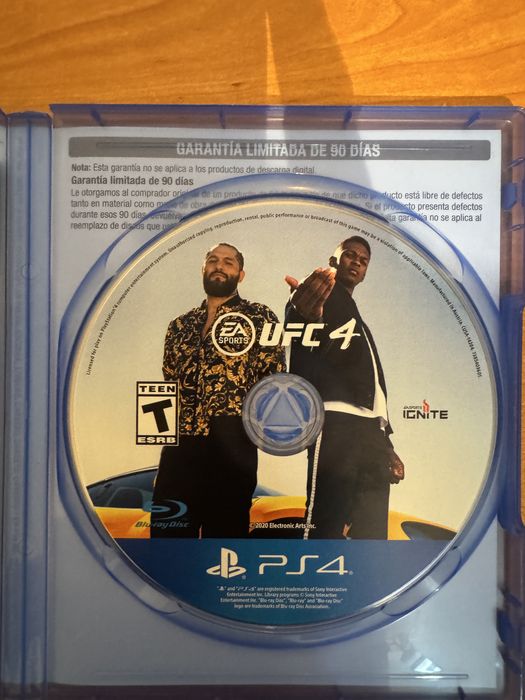 Продам диск / игру ufc / юфс 4
