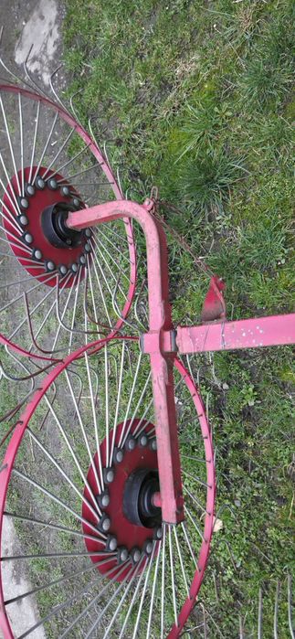 Disc și grebla tractor